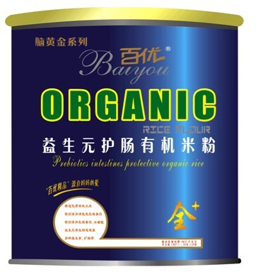 腦黃金益生元護(hù)腸有機米粉