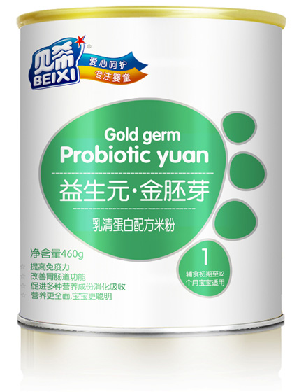 貝希乳清蛋白配方米粉