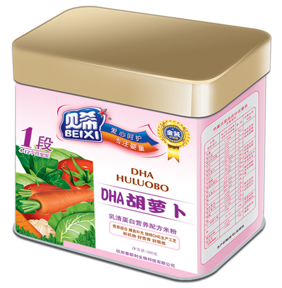 貝希DHA胡蘿卜營養(yǎng)配方米粉