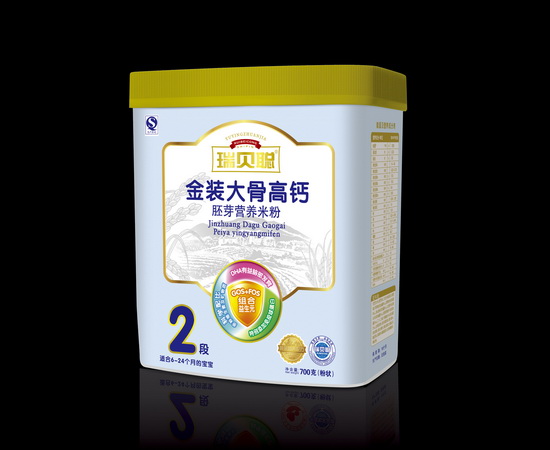 瑞貝聰大骨高鈣胚芽營(yíng)養(yǎng)米粉2段