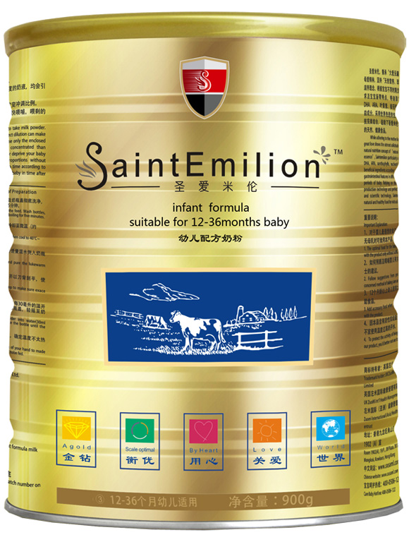 圣愛(ài)米倫金鉆幼兒牛奶粉3段