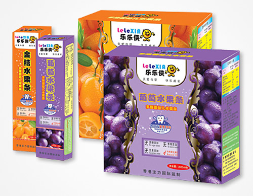 樂樂俠葡萄水果條