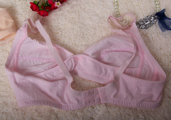 十月情透氣網(wǎng)棉提花孕婦文胸