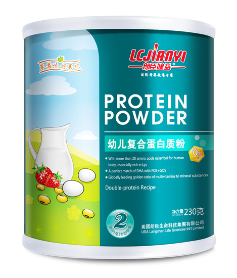 朗臣健益230g幼兒復合蛋白質(zhì)粉