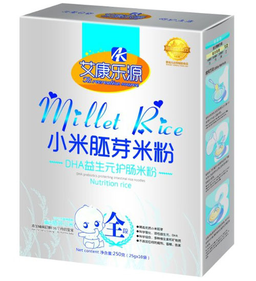 艾康樂(lè)源DHA益生元小米胚芽米粉全段