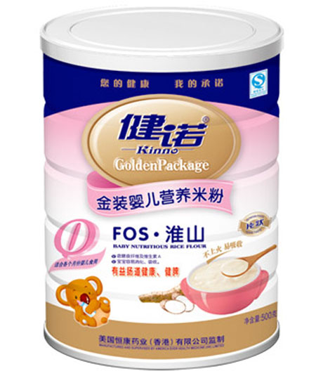 健諾FOS淮山嬰兒營(yíng)養(yǎng)米粉0段聽(tīng)裝