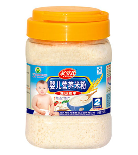 家寶氏淮山薏米嬰兒營(yíng)養(yǎng)米粉2段桶裝