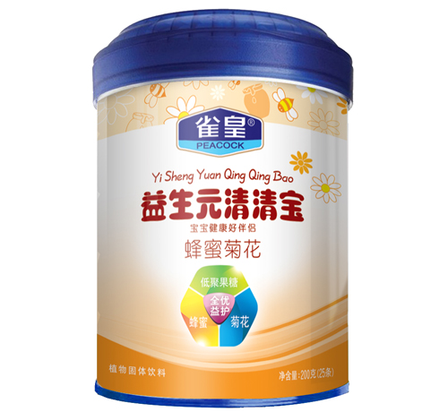 雀皇益生元蜂蜜菊花清清寶200g