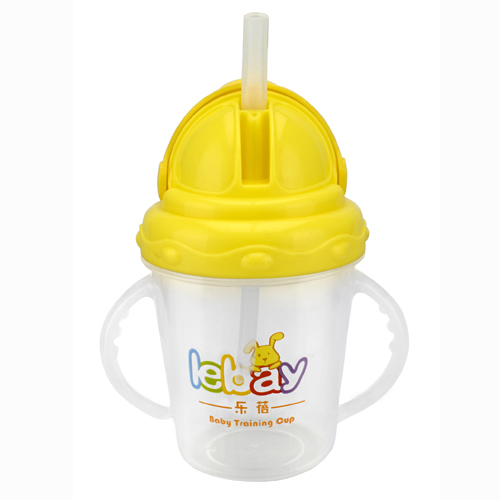 樂(lè)蓓嬰幼兒學(xué)飲杯6906黃色