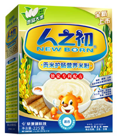 人之初嬰幼貢米護(hù)腸營養(yǎng)米粉盒裝
