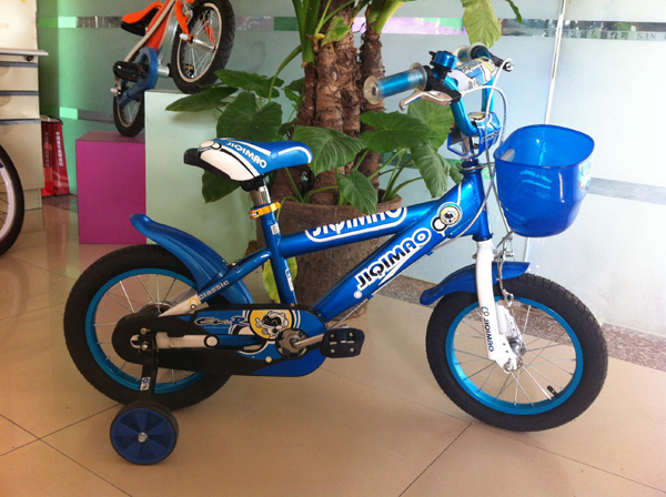 機器貓新凱迪藍色自行車