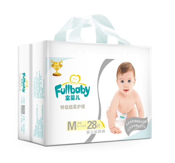 富嬰兒銀裝系列紙尿褲M(mǎn)-28