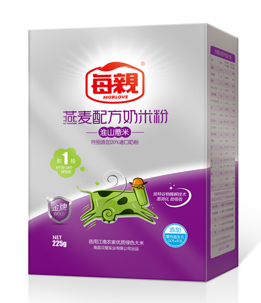 每親淮山薏米燕麥配方奶米粉