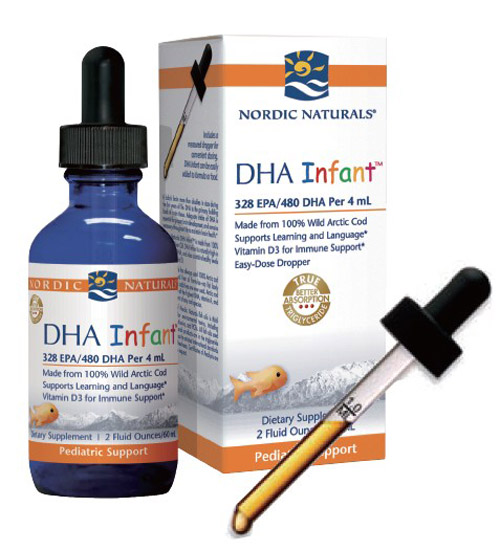 挪帝克嬰幼兒北極鱈魚(yú)肝油滴劑