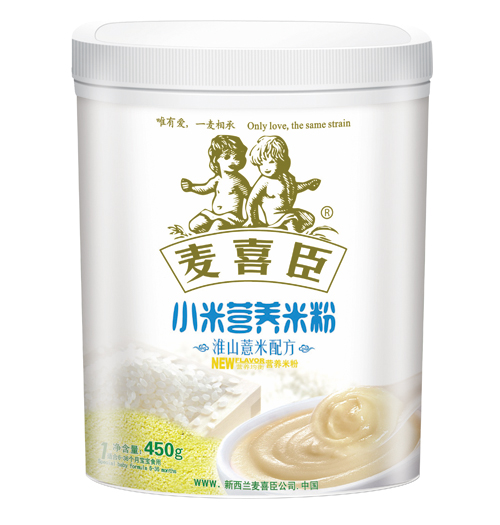 麥喜臣小米營養(yǎng)米粉淮山薏米配方罐裝