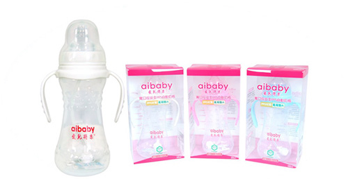 愛兒得樂300ml寬口PPSzui新材料自動奶瓶