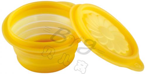 圓形折疊保鮮飯盒