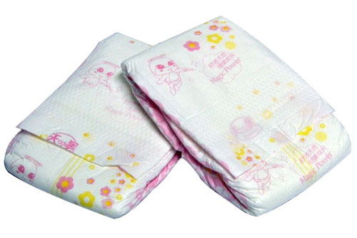 天美魔力暢吸紙尿褲實物圖