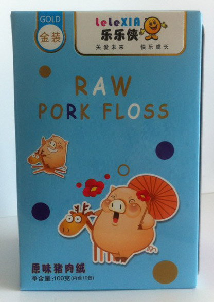 樂(lè)樂(lè)俠金裝原味豬肉絨100g