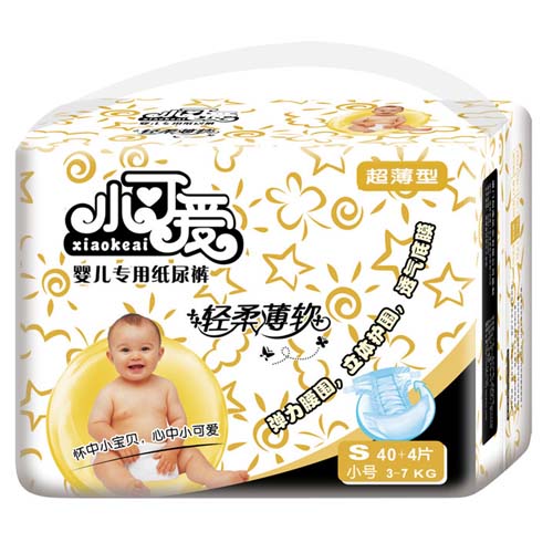 小可愛嬰兒專用紙尿褲白金裝S號(hào)