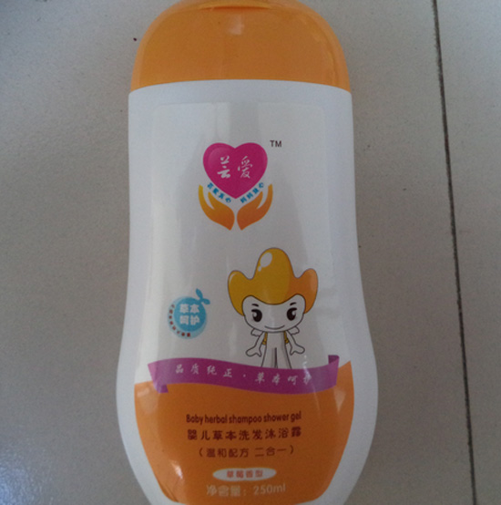 蕓愛嬰兒草本洗發(fā)沐浴露(草莓香型)