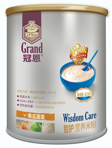 冠恩南瓜蔬菜智護(hù)營養(yǎng)米粉