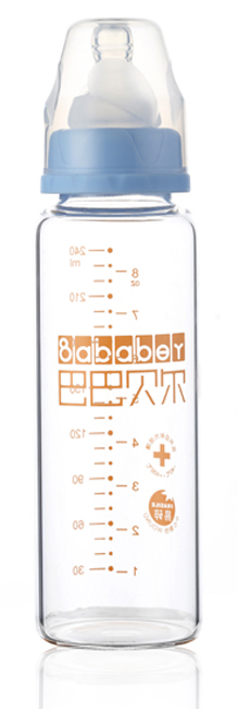 巴巴貝爾標準口徑直身玻璃奶瓶240ML