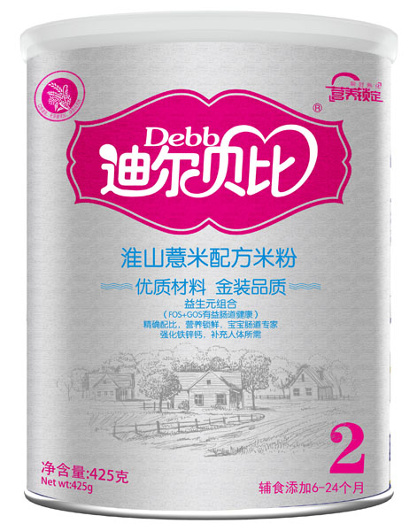 迪爾貝比淮山薏米配方米粉聽裝