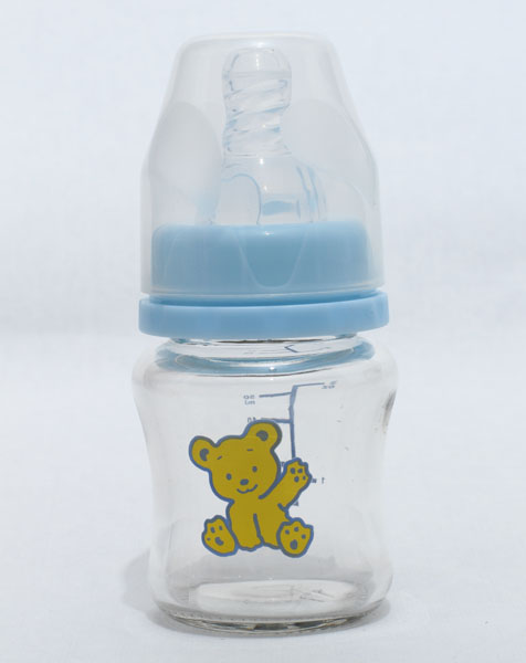新兒寶標口60ml圓弧玻璃護理瓶