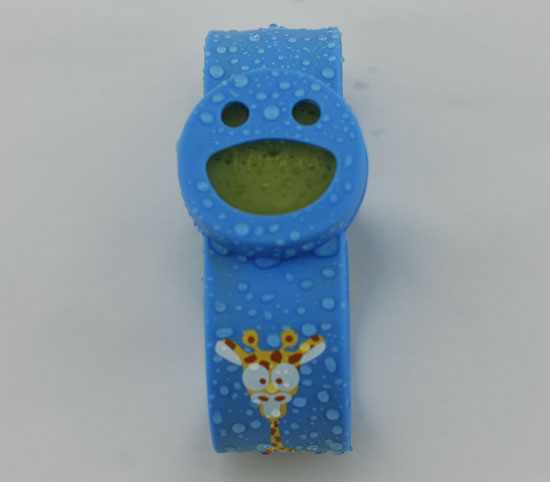 BUGOUT笑臉啪啪圈驅(qū)蚊手環(huán)藍色