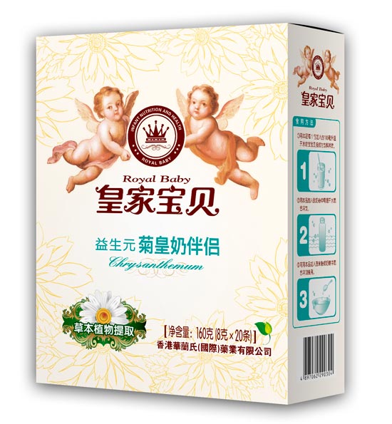 皇家寶貝160克菊皇奶伴侶-益生元