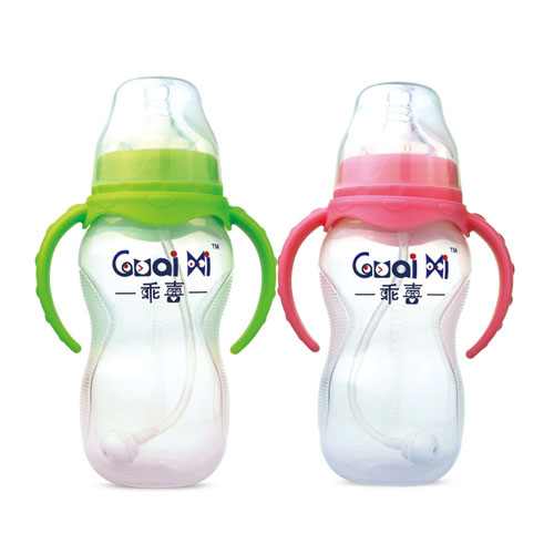 寬口弧形PP有耳自動(dòng)保鮮奶瓶330ML G0063