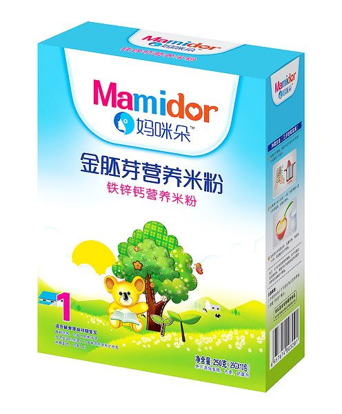 媽咪朵金胚芽鐵鋅鈣營養(yǎng)米粉(盒裝)