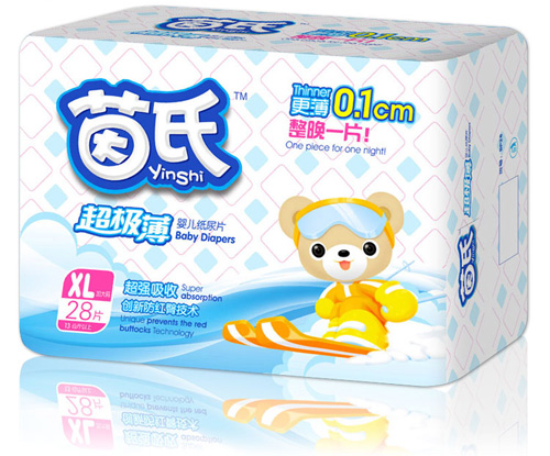 茵氏超薄紙尿片XL碼
