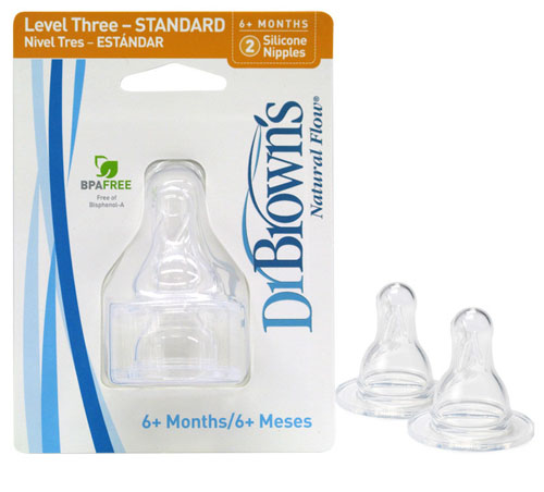 布朗博士流量3標準奶嘴(2個裝)