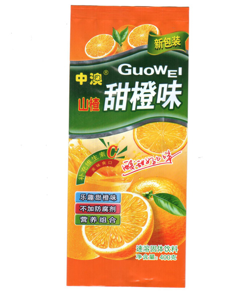 中澳山楂甜橙味速溶固體飲料400g