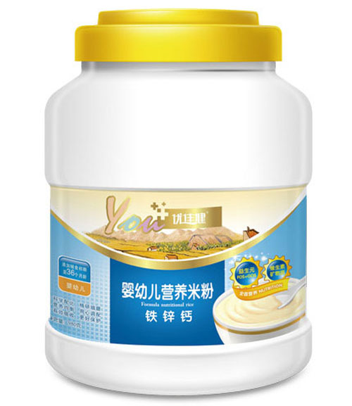 優(yōu)佳健鐵鋅鈣嬰幼兒營(yíng)養(yǎng)米粉
