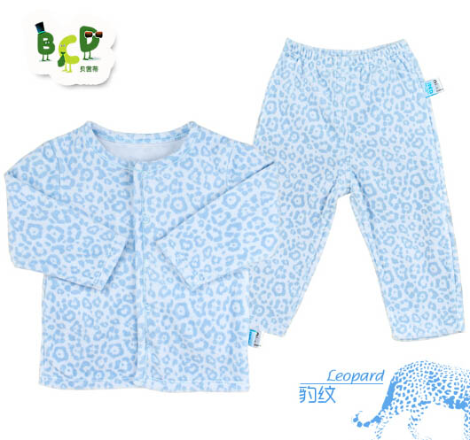 貝茜蒂藍色豹紋時尚純棉內(nèi)衣