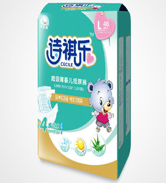 詩祺樂超級薄yinge紙尿褲(大包)L碼