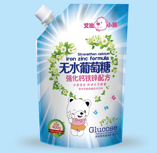 艾比小熊強(qiáng)化鈣鐵鋅配方無水葡萄糖