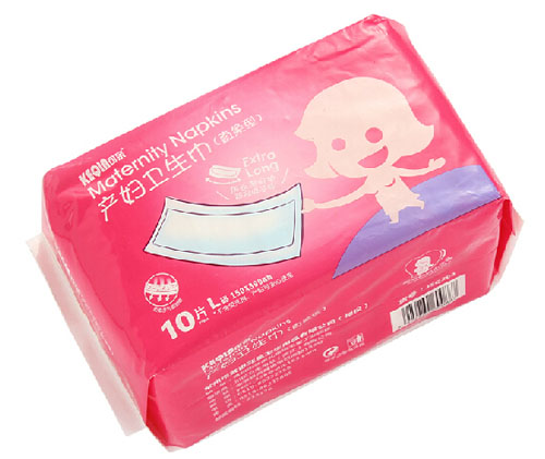 可親產(chǎn)后衛(wèi)生巾綿柔超長(zhǎng)L碼10片裝