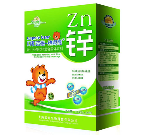 貝和諾德-維妮熊益生元強化鋅復(fù)合固體飲料