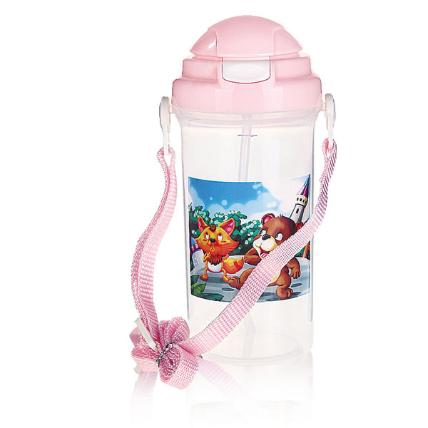 貝樂(lè)嘉易攜帶卡通水壺