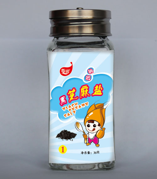 每珍黑芝麻鹽1段