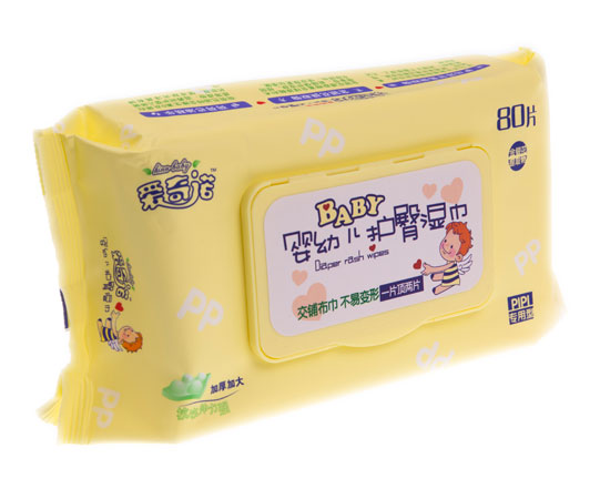 愛奇諾嬰幼兒護臀80片枕式加蓋