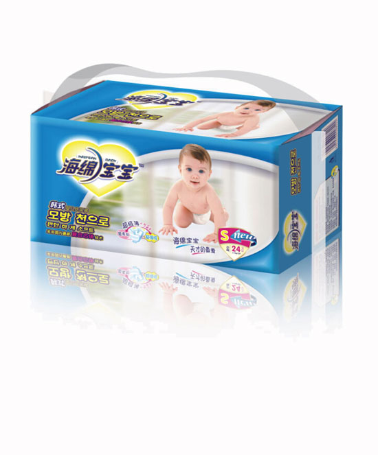 海綿寶寶韓式y(tǒng)inge紙尿褲S小碼