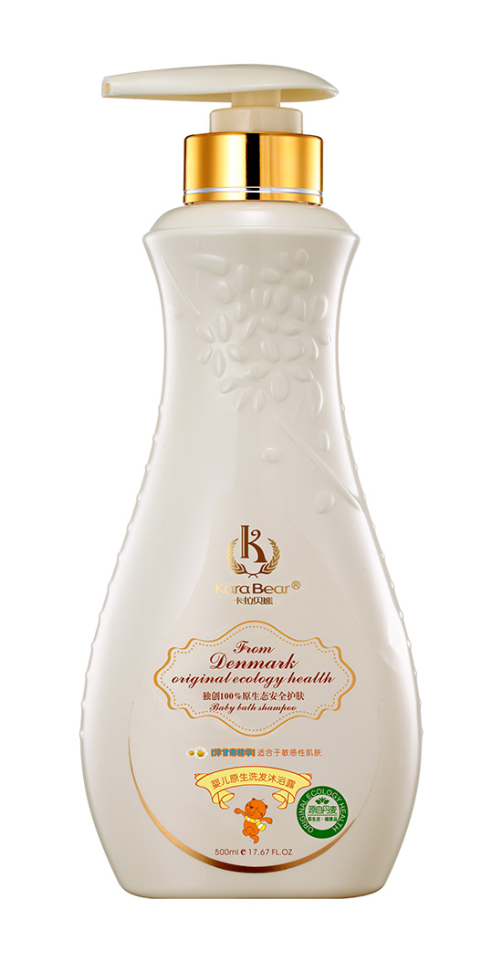 卡拉貝熊500ml嬰兒原生洗發(fā)沐浴露