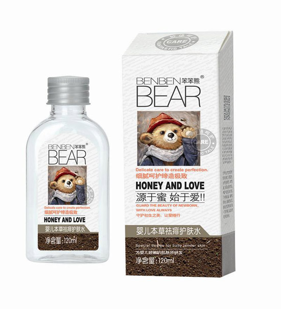 笨笨熊嬰兒本草祛痱護膚水120ml
