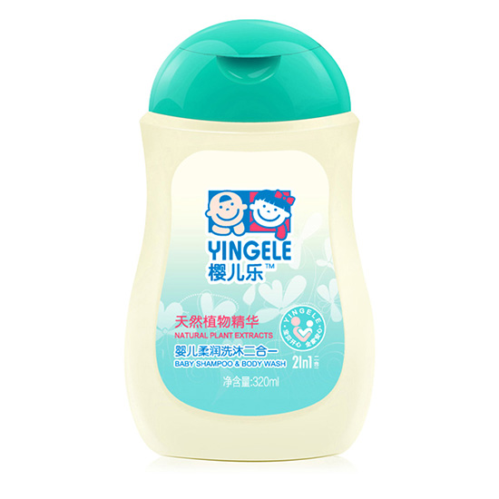 櫻兒樂(lè)嬰兒柔潤(rùn)洗沐二合一