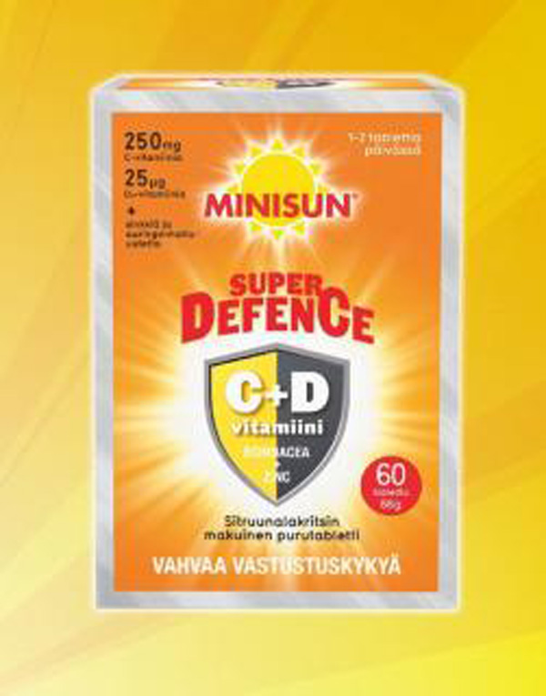 Minisun維生素C+D咀嚼片